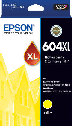Epson 604XL ink cartridge 1 pc(s) Original High (XL) Yield Yellow