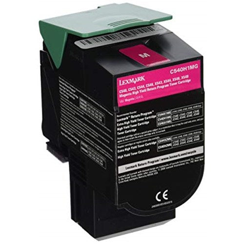 Lexmark High Yield Return Programme Toner Cartridge for C2425 & MC2640 Printer Series 2300 Pages Yield Magenta
