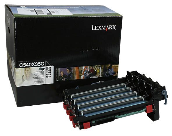 Lexmark Photoconductor Kit for C54x & X54x Printer Series 30000 Pages Yield 4/Pack