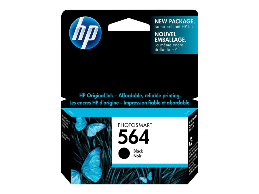 HP 564 BLACK INK CARTRIDGE