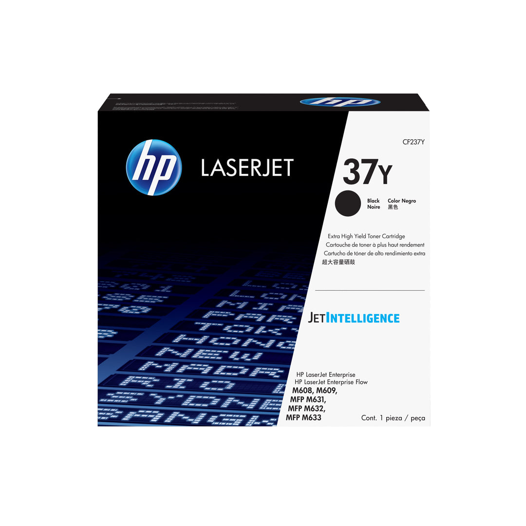 HP 37Y Extra High Yield Black Original LaserJet Toner Cartridge
