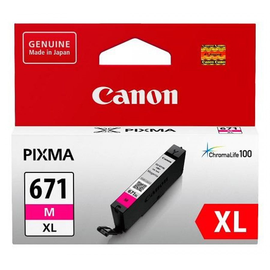 CANON CLI671XLM MAGENTA EXTRA LARGE INK TANK FOR MG5760BK MG6860 MG7760