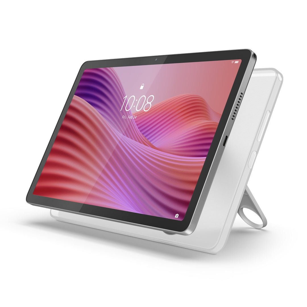 Lenovo Tab 10.1' Wi-Fi 128GB - Luna Grey + Clear Case (ZAEH0138AU) *AU STOCK*, 10.1' FHD+, 4GB/128GB, 8MP/5MP, Android, 5100mAh, 1 Year Warranty