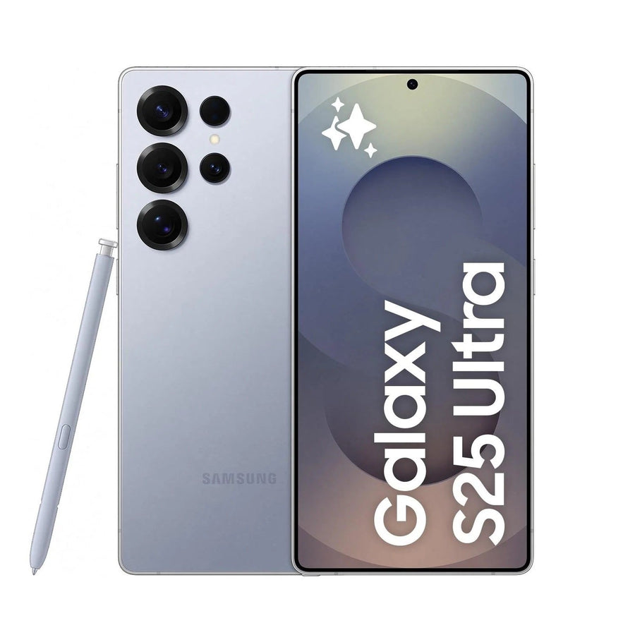 Samsung Galaxy S25 Ultra 5G 512GB - Titanium Silver Blue*AU STOCK* ,6.9',12GB/512TB, 200MP/50MP , Single + eSIM, AI  ,5000mAh , 2 Years Warranty.MF-SM