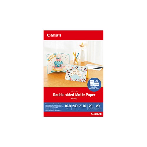 CANON MP-101DA4 UNI DOUBLE SIDED MATTE PAPER A4 50 SHEETS