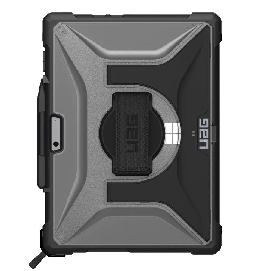 UAG Plasma Microsoft Surface Pro 11/Pro 10/Pro 9 Hand & Shoulder Strap Rugged Case -Ice (324012114343), DROP+ Military Standard, 10 Years Warranty