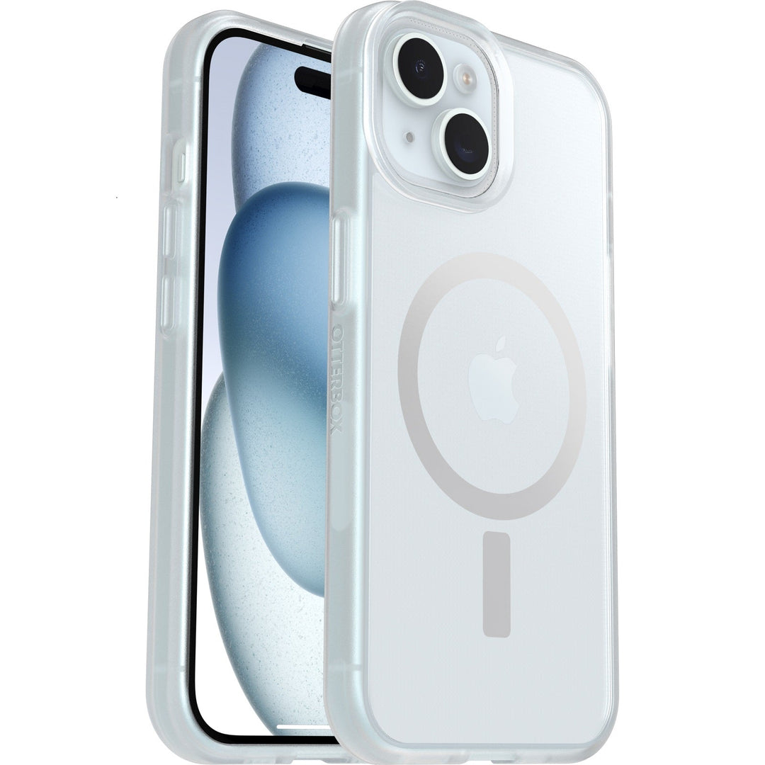 OtterBox React MagSafe for Apple iPhone 16e/ iPhone 15/ iPhone 14/ iPhone 13 (6.1") Case Clear - (77-98201), DROP+ Military Standard, 7 Years Warranty