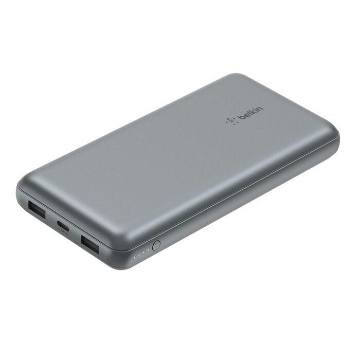 Belkin BoostCharge Power Bank 20K (Multi-port) - Space Grey (BPB012btGY),15W, 1xUSB-C, 2xUSB-A,5cm USB-C to USB-A Cable, CEW $ 2,500, 2 Years Warranty