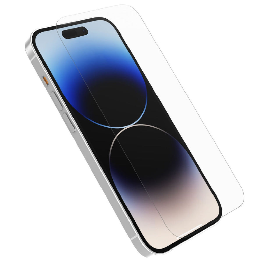 OtterBox Trusted Glass for Apple iPhone 14 Pro Screen Protector Clear - (77-88917), 2x Anti-Scratch, Drop Defense, 9H Hardness, 2 Years Warranty
