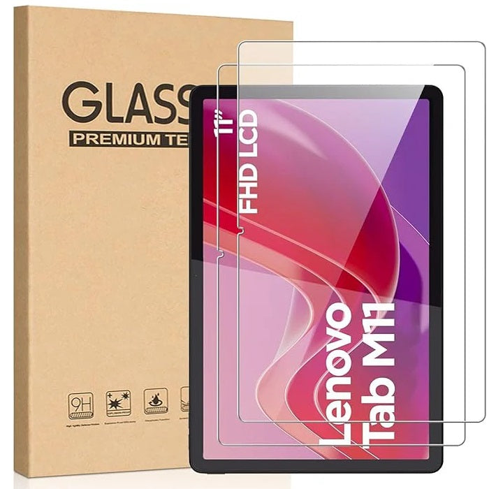 USP Lenovo Tab M11 (11') Premium Tempered Glass Screen Protector - Anti-Glare, Durable, Scratch Resistant, Dust Repelling, Ultra Clear, Non-Adhesive