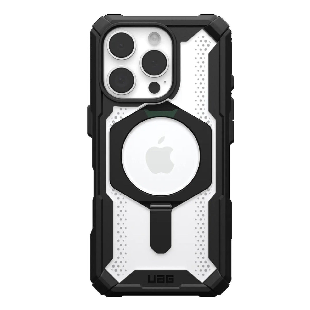 UAG Plasma XTE MagSafe Apple iPhone 16 Pro (6.3') Rugged Case - Black/Clear (11447411404G), 20ft. Drop Protection (4.8M), 1-Year Warranty