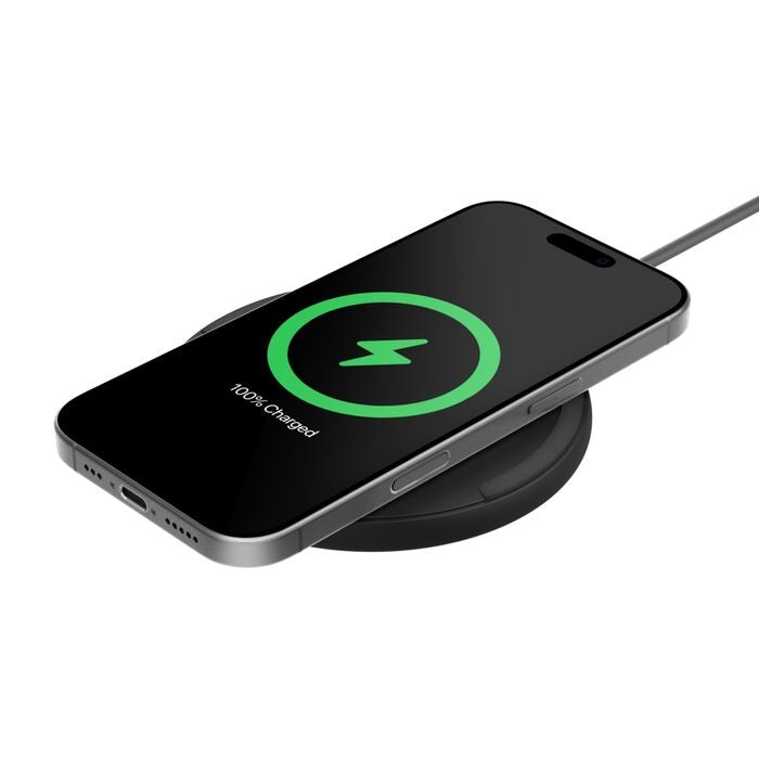 Belkin BoostCharge 15W Wireless Charging Pad + 20W Wall Charger + USB-C to USB-C Cable (1.5M) - Black (WIA012auBK), CEW $2500, 2 Years Warranty
