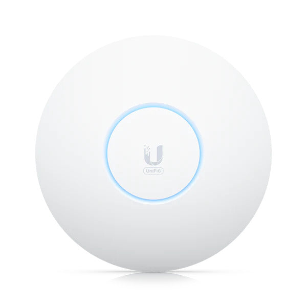 Ubiquiti UniFi U6-Enterprise WiFi 6E 4x4 MIMO PoE+ Access Point,140m Coverage,600+ Device&2.5GbE Uplink, Ceiling Mount,For High-Density