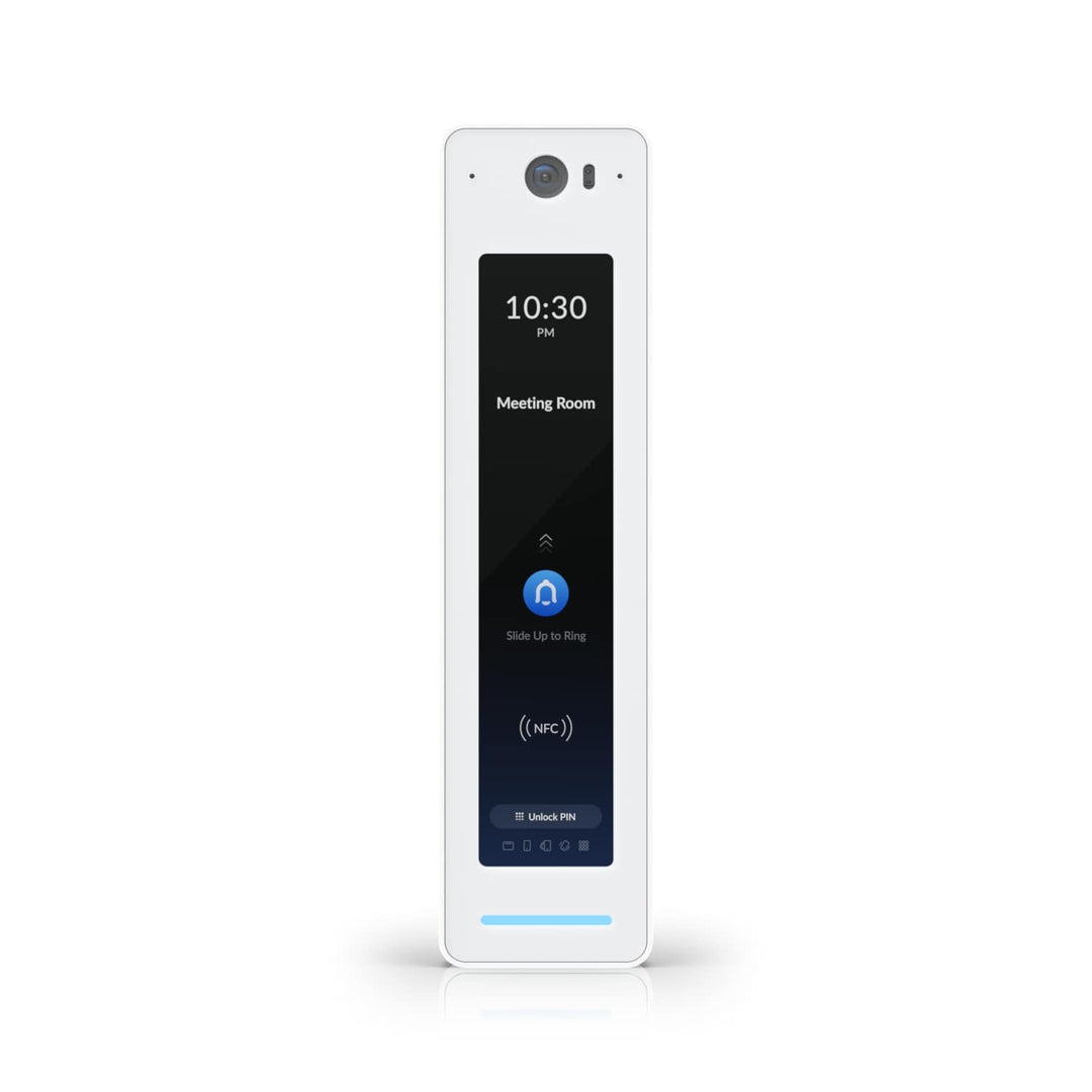 Ubiquiti UniFi Access Reader G2 Professional, 2-Way Intercom, Unlock Via NFC or Unifi Identity, IP55 Weather Resistance, Pin Unlock