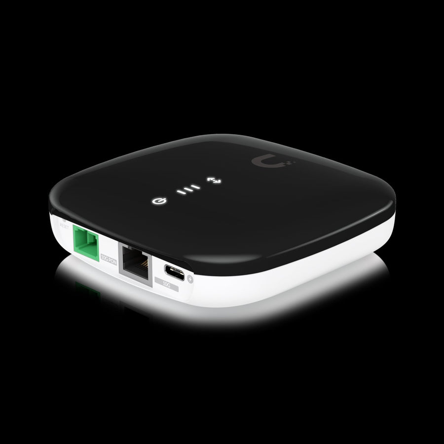 Ubiquiti UISP Fiber XG-PON CPE, Optical Network can Deliver 2.5Gbps Uplink/10Gbps Downlink Speeds Over Distances Up to 20 km,