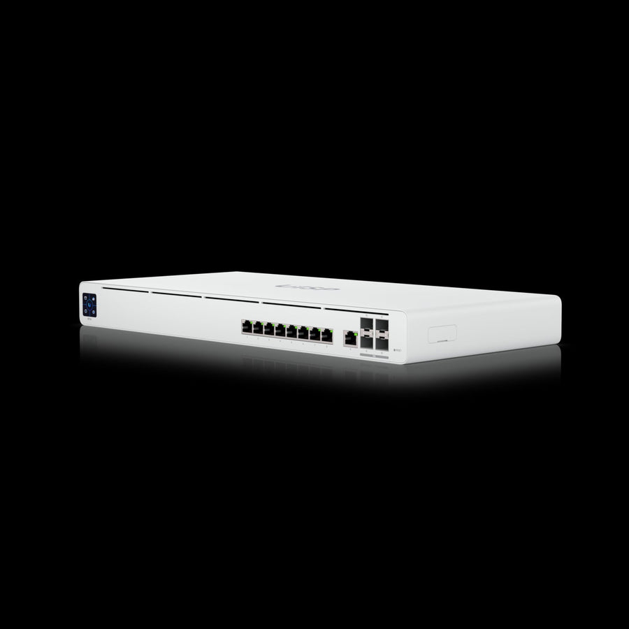 Ubiquiti UISP Router Professional, (9) GbE RJ45 ports, (4) 10G SFP+ ports, Integrated Layer 2 Switch, Up to 9,500 Mbps NAT Throughput,