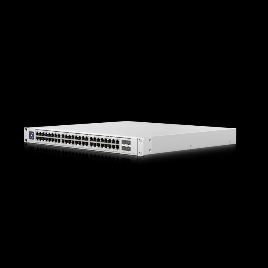Ubiquiti Switch Enterprise 48-port PoE+ 48x2.5GbE Ports, For Wi-Fi 6 AP, 4x 10g SFP+ Ports For Uplinks, Managed Layer 3 Switch (720W),