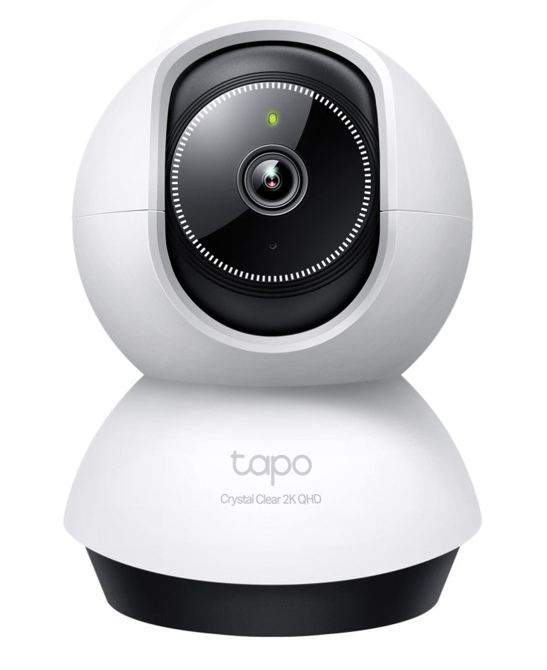 TP-Link TC72 Pan/Tilt AI Home Security Wi-Fi Camera, 2K 4MP QHD, Two-Way Audio, Sound and Light Alarm, Smart AI Detection