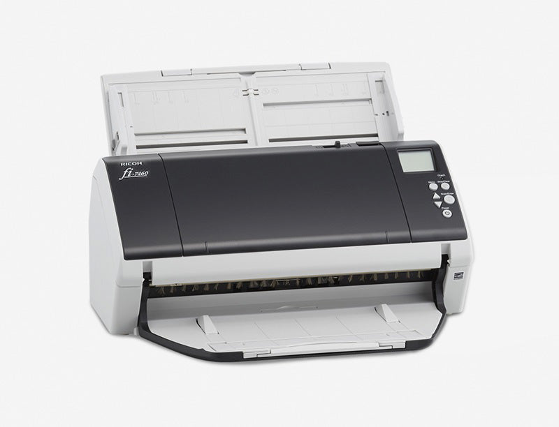 RICOH FI-7460 DOCUMENT SCANNER A3 DUPLEX 60PPM100 SHT ADF600DPIUSB3