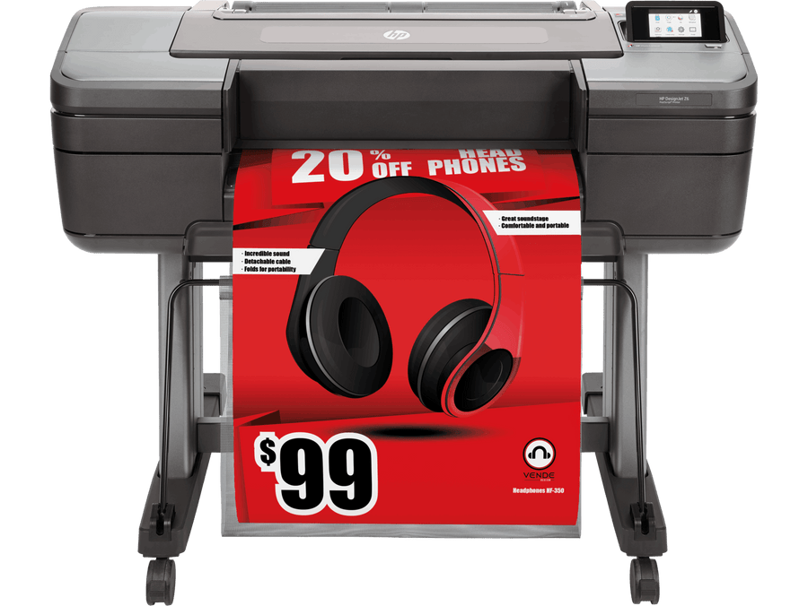 HP DESIGNJET Z6 24 INCH POSTSCRIPT PRINTER A4, A3, A2, A1 - 3YR