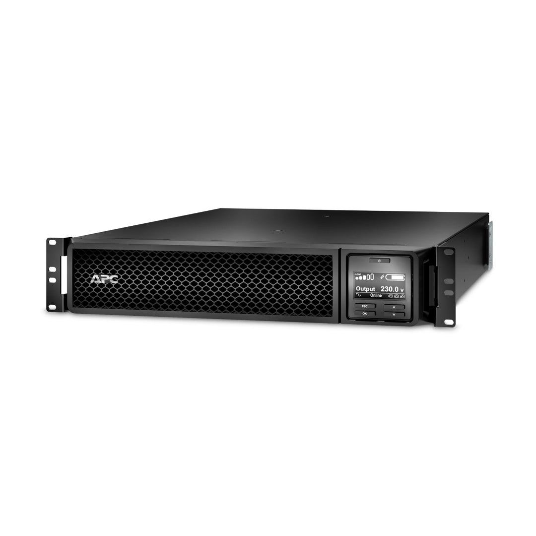 APC Smart-UPS 1000VA/1000W Online UPS, 2U Rackmount, 230V/10A Input, 6x IEC C13 Outlets, Lead Acid Battery, SmartSlot, W/O Rail Kit