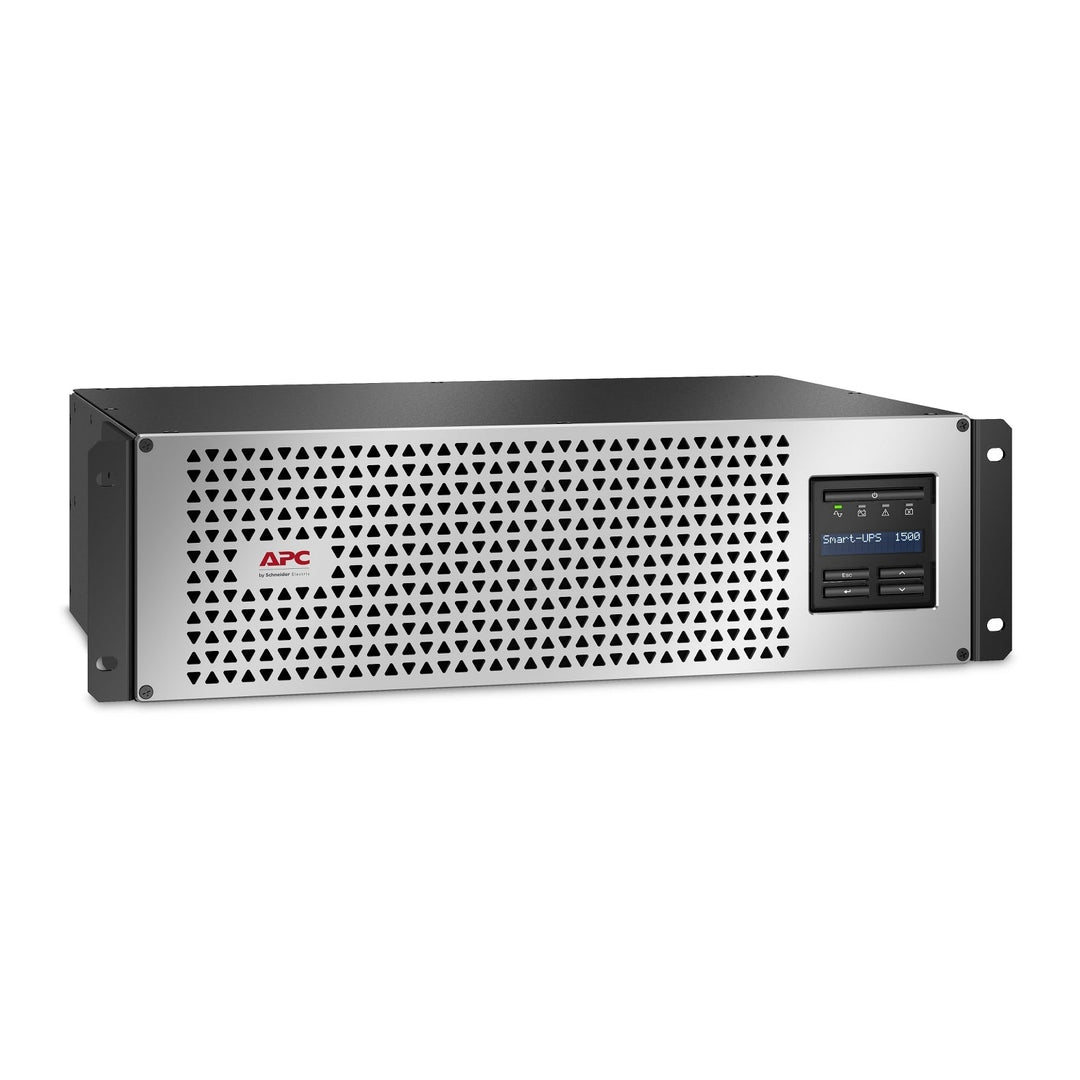 APC Smart-UPS, Line Interactive, 1500VA, Lithium-ion,Rackmount 3U, 230V, 6x IEC C13 outlets, SmartConnect Port+Slot, Short Depth