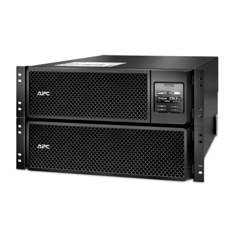 APC Smart-UPS On-Line, 10kVA/10kW, Rackmount 6U, 230V/400V, 6x C13+4x C19 IEC outlets, Network Card+SmartSlot, Extended runtime, W/ rail kit
