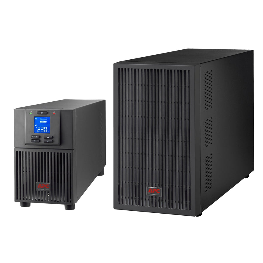 APC Easy UPS 3000VA/2400W Online UPS, Tower, 230V/16A Input, 1x IEC C19 & 6x IEC C13 Outlets, Lead Acid Battery, W/ Extended Battery Pack