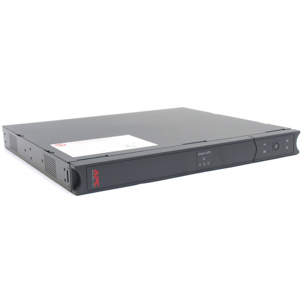 APC Smart-UPS 450VA/280W Line Interactive UPS, 1U Rackmount, 230V/10A Input, 4x IEC C13 Outlets, Lead Acid Battery