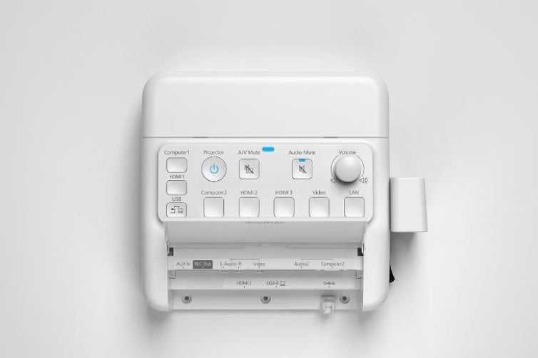 EPSON PROJECTOR CONTROL BOX WITH AUDIO CONTROL & CABLE MANAGEMENT - 2X HDMI