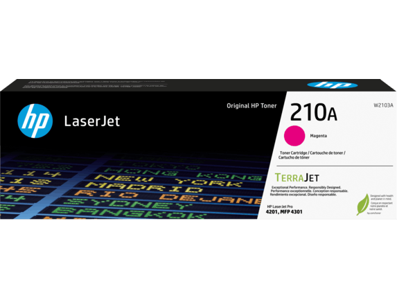 HP 210A MAGENTA TONER - APPROX 1.8K PAGES - 4201,4301 MODELS