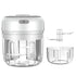 NNEOBA Mini Electric Meat Grinder and Garlic Crusher