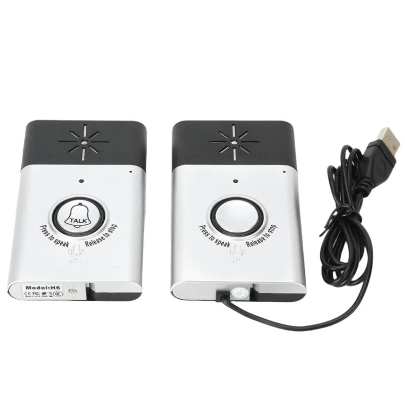 2-Way Voice Intercom Wireless Doorbell System