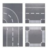 City Road Baseplate Block For Kids Diy Building