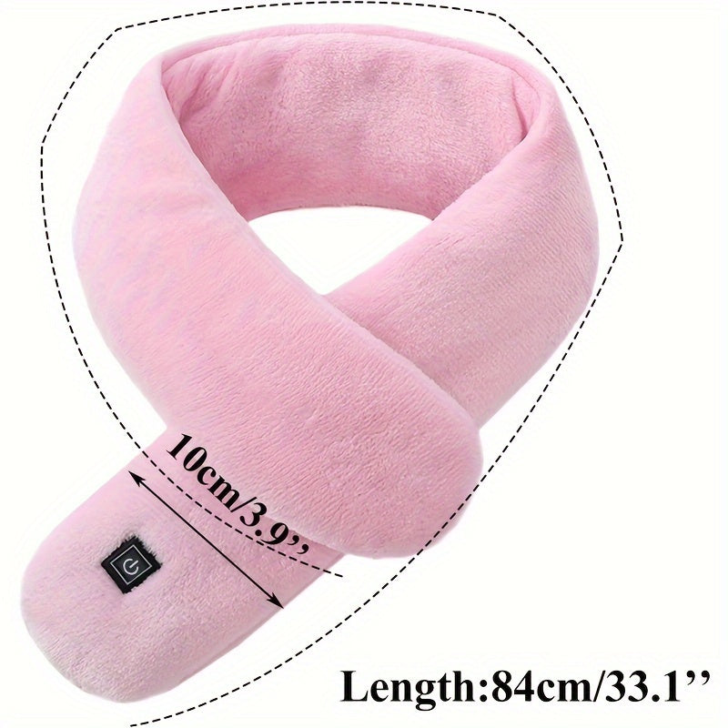 Scarf with USB Heated Winter Neck Warmer