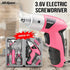 Cordless Electric Screwdriver Tool Set