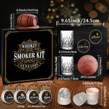 Whiskey Smoker Kit with 6 Wood Flavors & Accessories