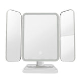 Trifold LED Makeup Mirror Beauty Lights