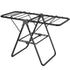2-Tier Foldable Clothes Drying Rack  for Balcony Bay Window-White