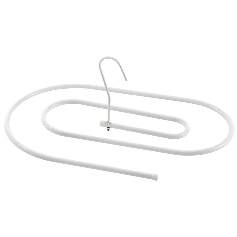 Elliptical Spiral Drying Rack for Quilt -White