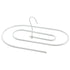 Elliptical Spiral Drying Rack for Quilt -White