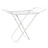 Mini Double-Wing Floor-Standing Folding Clothes Drying Rack-White