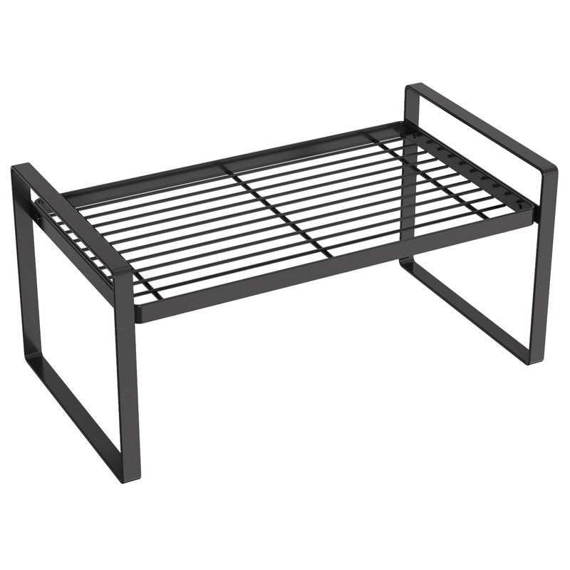 Kitchen Countertop Layered Storage Rack-Black