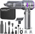 Car Vacuum Cleaner,19000PA High Power Mini Vacuum Cleaner,Rechargeable Handheld Vacuum,Portable Cordless Compressed Air Duster Air Blower for Car Home-Purple