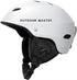 OutdoorMaster Kelvin Ski Helmet - with ASTM Certified Safety, 9 Options - for Men, Women & Youth-White,Small