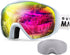 OutdoorMaster Ski Goggles with Cover Snowboard Snow Goggles OTG Anti-Fog -100% UV Protection-OM-18