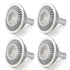 AR70 LED Light Bulb BA15D B15 Base, AC/DC12V Input, 7W 500lm for Home Household Commercial Lighting, 50W Halogen Lamp Replacement(Natural White,4 Pack)