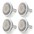 AR70 LED Light Bulb BA15D B15 Base, AC/DC12V Input, 7W 500lm for Home Household Commercial Lighting, 50W Halogen Lamp Replacement(Warm White,4 Pack)
