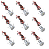  LED Small Recessed Ceiling Lights Spot Lights Downlights,IP54 Ceiling Ultra Slim 9 Pack,Small Spot Lamp with Hardwired for Kitchen,Stairs,Hallway,DIY Lighting,Bookshelf (6000K Daylight White)