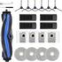 19 PCS Accessories for ECOVACS DEEBOT T50 PRO Omni Robot Vacuum Cleaner